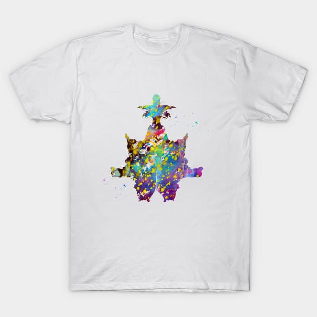 Rorschach inkblot test T-Shirt by erzebeth
